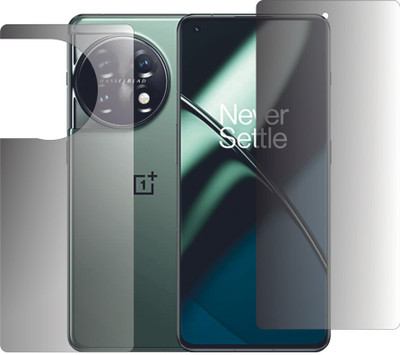 tempurglaze Front and Back Screen Guard for OnePlus 11R, OnePlus 11R 5G(Pack of 2)