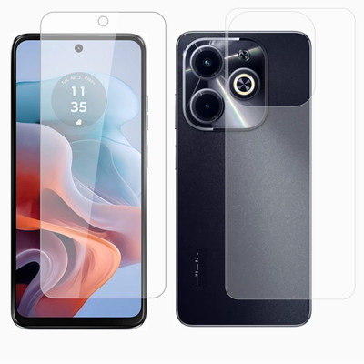 Vatsin Front and Back Screen Guard for Tecno Spark 20(Pack of 2)