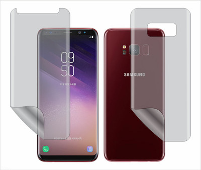 TELTREK Front and Back Screen Guard for SAMSUNG GALAXY S8 LITE (Edge to Edge Full Screen Protector)(Pack of 1)