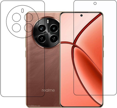 DVTECH Front and Back Screen Guard for Realme P1 Pro 9H Clear Crystal(Pack of 1)