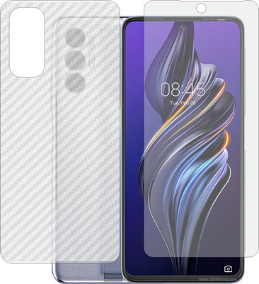 Mobling Front and Back Tempered Glass for TECNO POVA 3(Pack of 2)