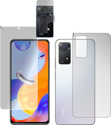 chakoor Front and Back Screen Guard for REDMI NOTE 11 PRO PLUS 5G(Pack of 3)