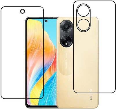 DVTECH Front and Back Screen Guard for DVTECH Oppo F23 Protective Compatible Mobile Screen Protector For (Not a Tempered glass)(Pack of 1)