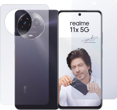 tempurglaze Front and Back Screen Guard for Realme 11, Realme 11 5G(Pack of 1)