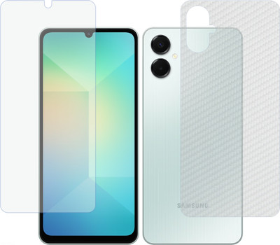 TELTREK Front and Back Screen Guard for Samsung Galaxy A06 5G SMA066BDS(Pack of 2)