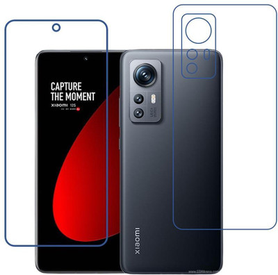 DVMART Front and Back Screen Guard for 9H Xiaomi 12S(Pack of 1)