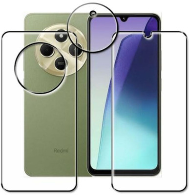 FINCH Front and Back Screen Guard for Redmi A4 5G, Poco C75, Xiaomi Poco C75, Redmi A4, Mi A4 5G(Pack of 3)