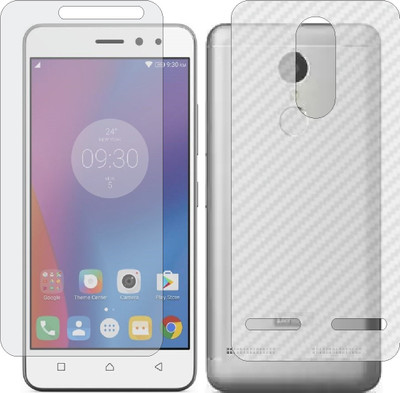 Mobling Front and Back Tempered Glass for Lenovo K6 Power(Pack of 2)