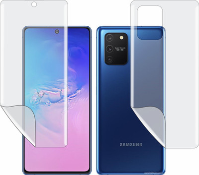 Fasheen Front and Back Screen Guard for SAMSUNG S10 LITE(Pack of 1)