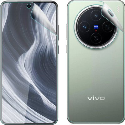 Vatsin Front and Back Screen Guard for ViVO X200 Pro, Ultra Thin Soft Hydrogel TPU Screen Guard for ViVO X200 Pro(Pack of 2)