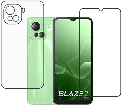 DVMART Front and Back Screen Guard for 9H Lava Blaze 2 Pro(Pack of 1)