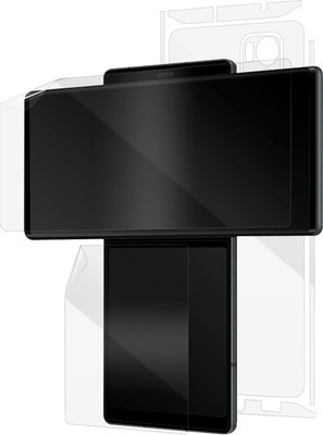 GeniusStar Front and Back Screen Guard for LG Wing(Pack of 1)