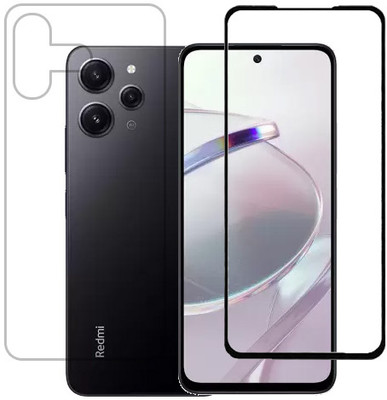 KMPERED Front and Back Tempered Glass for POCO M6 Pro 5G(Pack of 2)