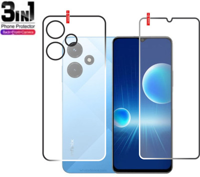 chakoor Front and Back Screen Guard for INFINIX HOT 30i(Pack of 3)