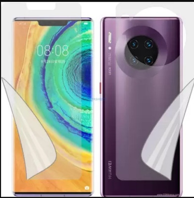LIGHTWINGS Front and Back Screen Guard for HONOR MATE 30E PRO(Pack of 2)