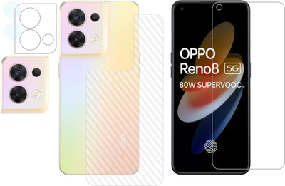 Vatsin Front and Back Screen Guard for Oppo Reno 8 5G(Pack of 3)
