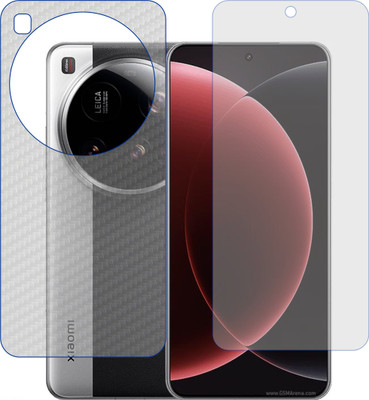 TELTREK Front and Back Screen Guard for Xiaomi 15 Ultra 5G(Pack of 2)