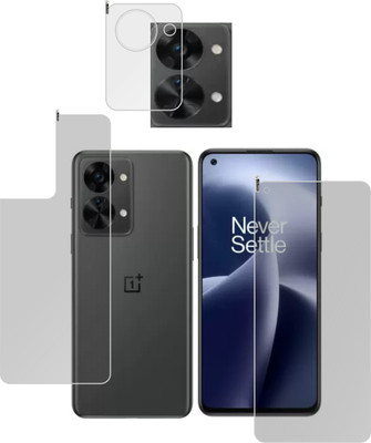 chakoor Front and Back Screen Guard for Oneplus Nord 2T 5g(Pack of 3)