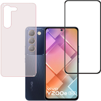 KARTRAY Front and Back Screen Guard for Vivo Y200e 5G(Pack of 2)