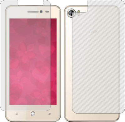 Mobling Front and Back Tempered Glass for INTEX AQUA GLAM(Pack of 2)