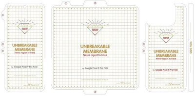 Elica Front and Back Screen Guard for Google Pixel 9 Pro Fold(Pack of 1)