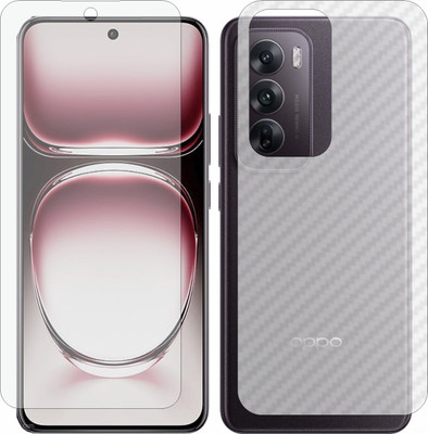 TELTREK Front and Back Screen Guard for Oppo Reno 12 Pro(Pack of 2)