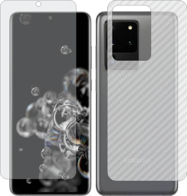 Mobling Front and Back Tempered Glass for SAMSUNG GALAXY S20 ULTRA(Pack of 2)