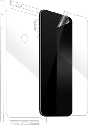 Asmart Front and Back Screen Guard for Mi Redmi Note 6 Pro(Pack of 1)