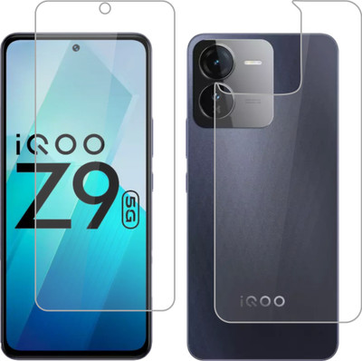 Ten To 11 Front and Back Screen Guard for iQOO Z9 5G(Pack of 2)
