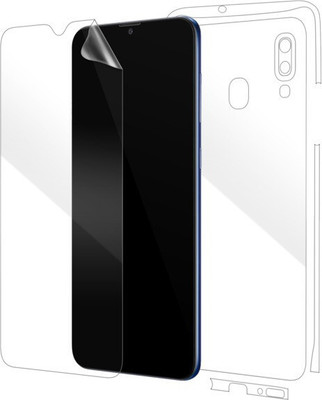 Asmart Front and Back Screen Guard for Samsung Galaxy A20 (Mobile)(Pack of 1)