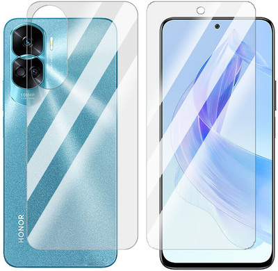 FCS Front and Back Screen Guard for Honor 90 Lite Front+Back (Glossy)(Pack of 2)