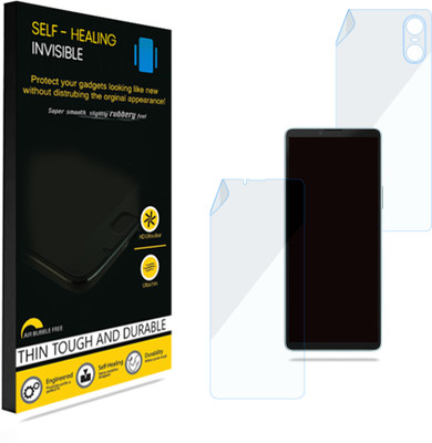 KUBERAN Front and Back Screen Guard for Sony Xperia 10 VI, Screen Protector / Body Protector, Scratch Guard(Pack of 1)