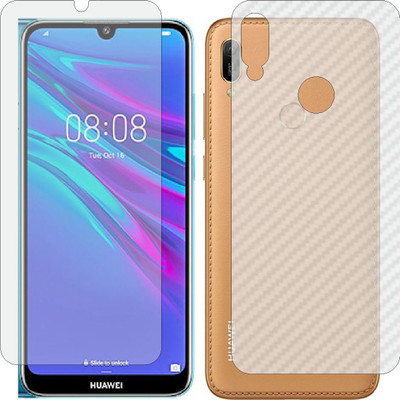 Mobling Front and Back Tempered Glass for HONOR Y6 PRIME 2019(Pack of 2)