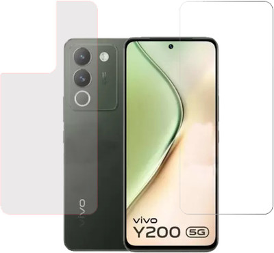 KARTRAY Front and Back Screen Guard for Vivo Y200 5G(Pack of 2)