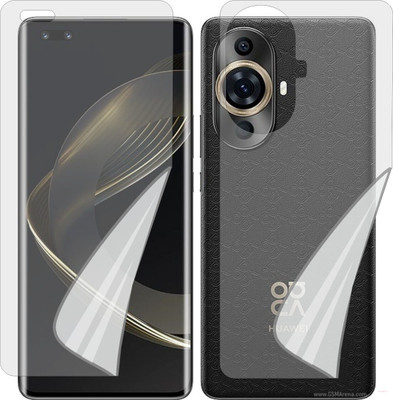Fasheen Front and Back Screen Guard for HUAWEI NOVA 11 PRO GOAAL80 (Edge To Edge TPU Full Coverage)(Pack of 1)