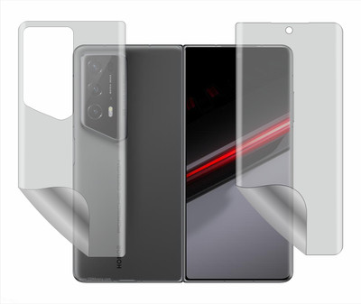 TELTREK Front and Back Screen Guard for HONOR 50 PRO (Edge to Edge Full Screen Protector)(Pack of 1)