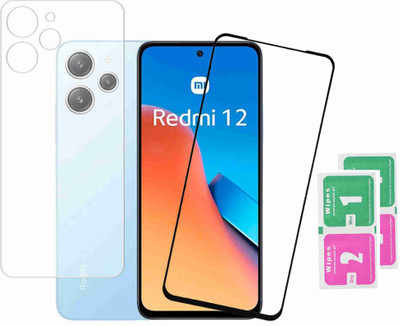 Olonga Front and Back Screen Guard for REDMI 12(Pack of 1)