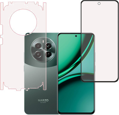 VAYUVAULT Front and Back Tempered Glass for realme Narzo 70 Pro 5G(Pack of 2)
