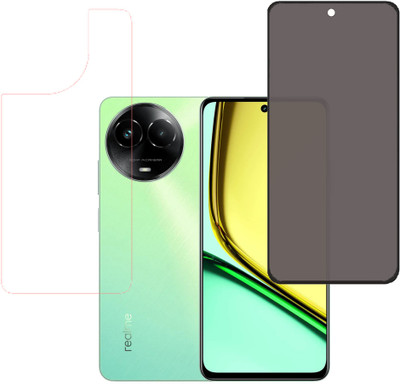 KARTRAY Front and Back Screen Guard for Realme C67 5G(Pack of 2)