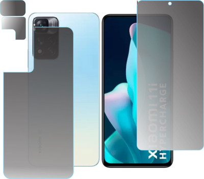 chakoor Front and Back Screen Guard for Xiaomi 11i HyperCharge 5G(Pack of 2)