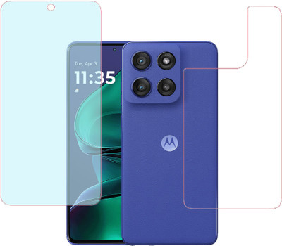 SPRITZEN Front and Back Screen Guard for Motorola Edge 60 5G, Front Matte Back Clear(Pack of 2)