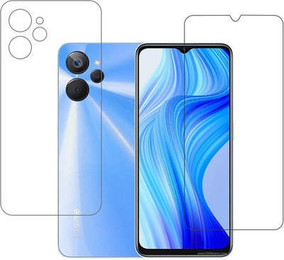 DVTECH Front and Back Screen Guard for 9H Realme 10T(Pack of 1)