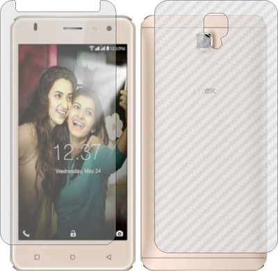 Mobling Front and Back Tempered Glass for INTEX AQUA S3(Pack of 2)