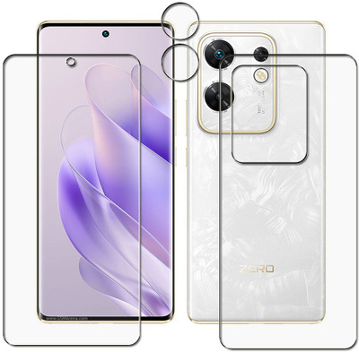 tombik Front and Back Screen Guard for AS234- Infinix Zero 30 4G(Pack of 3)