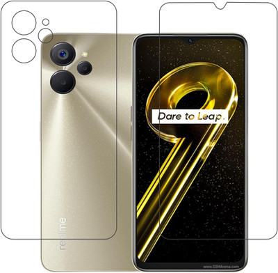 DVTECH Front and Back Screen Guard for 9H Crystal Clear Front And TPU BackRealme 9i 5G(Pack of 1)