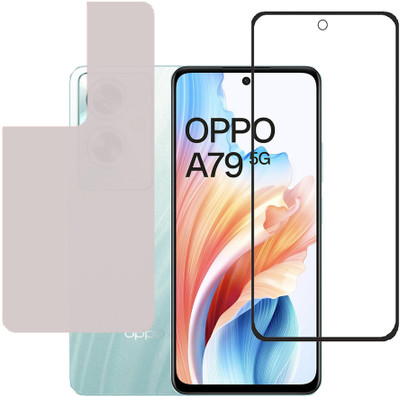 KARTRAY Front and Back Screen Guard for Oppo A79 5G(Pack of 2)