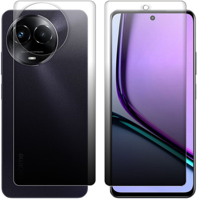 Enlinea Front and Back Screen Guard for realme C67 5G Front+Back (Matte)(Pack of 2)