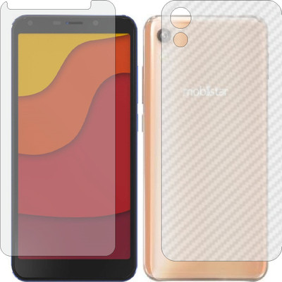 Mobling Front and Back Tempered Glass for MOBIISTAR C1 SHINE(Pack of 2)