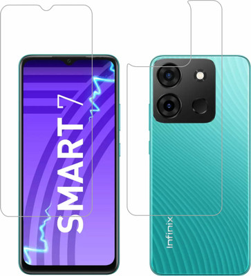 Ten To 11 Front and Back Screen Guard for Infinix Smart 7 HD(Pack of 2)