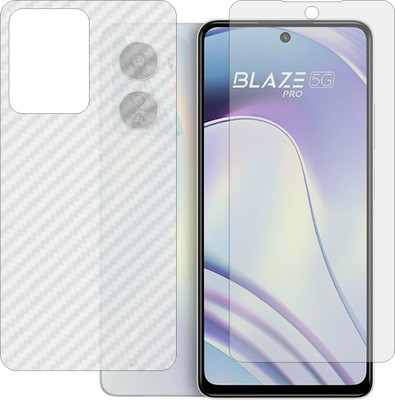 TELTREK Front and Back Screen Guard for Lava Blaze Pro 5G(Pack of 2)